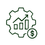 Icon representing daily production logs and job estimation for underground construction.